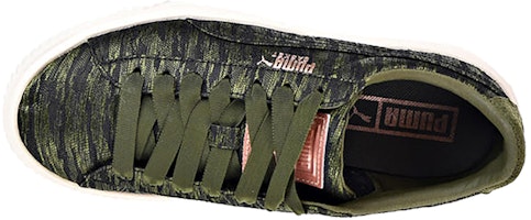 (W) Puma Basket Platform Vr 'Hijau Putih' 364092-01 Shop (W) Puma Basket Platform Vr 'Hijau Putih' 364092-01