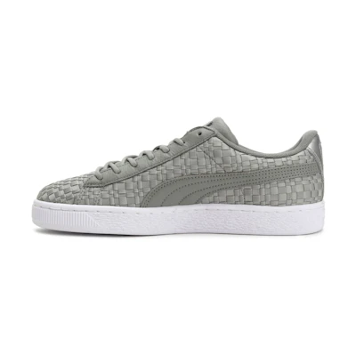 (W) Puma Basket Satin En Pointe 'Green'