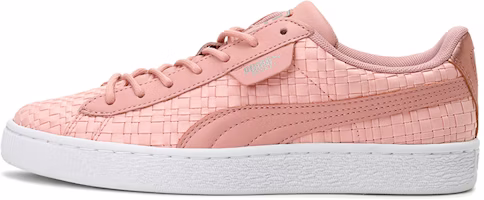 (Women) Puma Basket Satin En Pointe Pink/White 365915-01