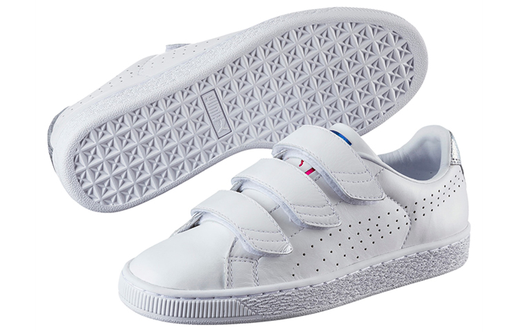 Details for (W) Puma Basket Strap Blanco 362741-03
