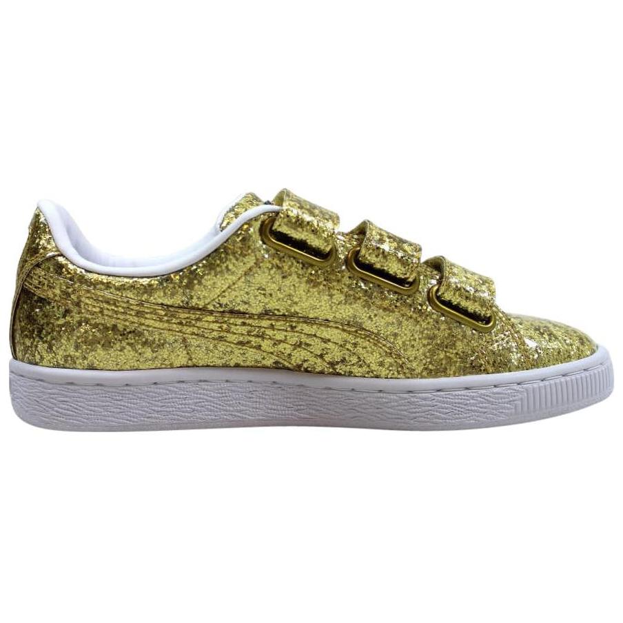 Order （女鞋）Puma Basket Strap Glitter '金色' 364070-02