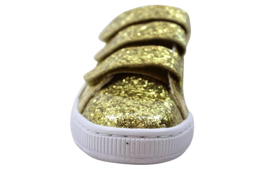 Lookbook （女鞋）Puma Basket Strap Glitter '金色' 364070-02