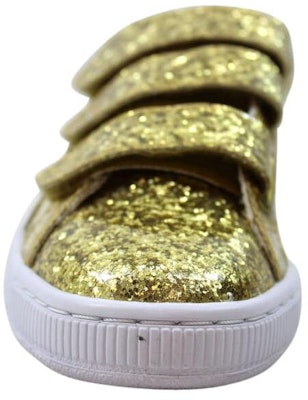 (Women) Puma Basket Strap Glitter 'Gold' 364070-02 Lookbook (Women) Puma Basket Strap Glitter 'Gold' 364070-02