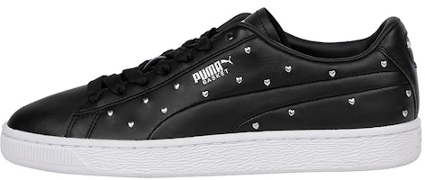 (Women) Puma Basket Studs 'Black' 369298-02 (Women) Puma Basket Studs 'Black' 369298-02