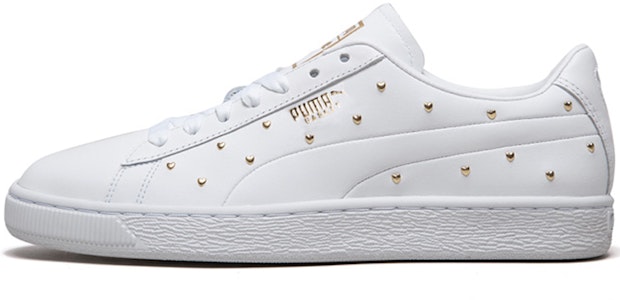 (W) 彪马 Basket Studs '白色' 369298-01 Buy (W) 彪马 Basket Studs '白色' 369298-01