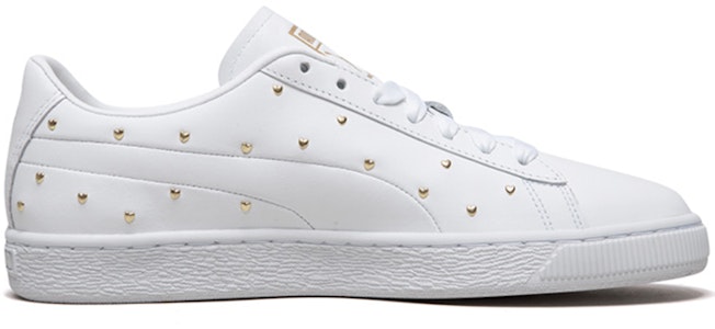 (W) 彪马 Basket Studs '白色' 369298-01 Order (W) 彪马 Basket Studs '白色' 369298-01