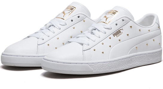 (W) 彪马 Basket Studs '白色' 369298-01 Lookbook (W) 彪马 Basket Studs '白色' 369298-01