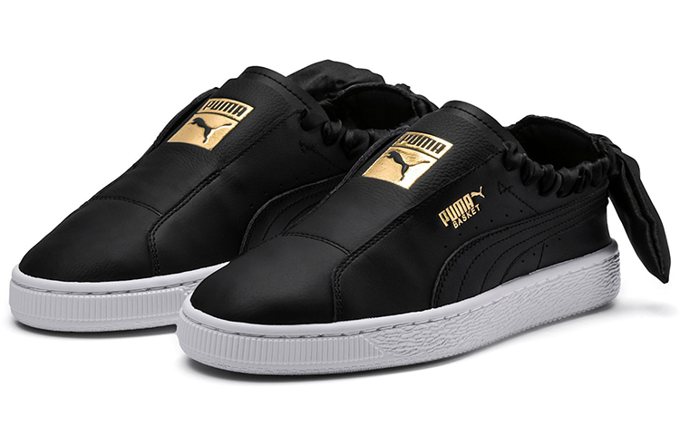 (W) Puma Basket Twist Black/Gold 圖 3