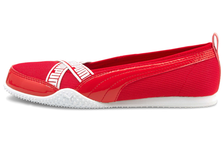 (Women) Puma Bella Ballerina 'Slip-Resistant Comfort Low-Top Casual - Red' 380666-01