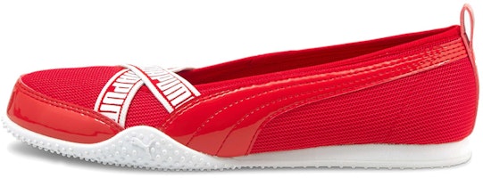(Women) Puma Bella Ballerina 'Slip-Resistant Comfort Low-Top Casual - Red' 380666-01 (Women) Puma Bella Ballerina 'Slip-Resistant Comfort Low-Top Casual - Red' 380666-01
