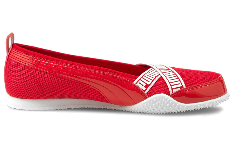 Order (W) Puma Bella Ballerina ''Confort Antidérapant Basse Décontractée - Rouge'' 380666-01