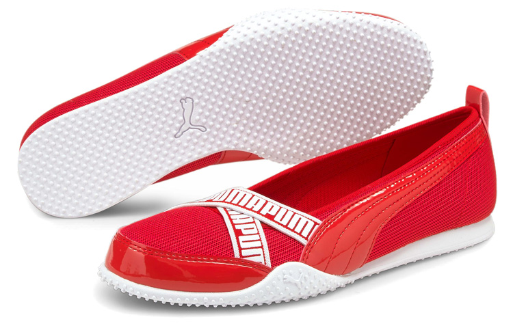 Purchase (W) Puma Bella Ballerina ''Confort Antidérapant Basse Décontractée - Rouge'' 380666-01