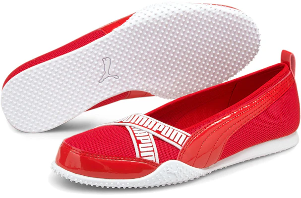 (W) Puma Bella Ballerina ''Confort Antidérapant Basse Décontractée - Rouge'' 380666-01 Purchase (W) Puma Bella Ballerina ''Confort Antidérapant Basse Décontractée - Rouge'' 380666-01