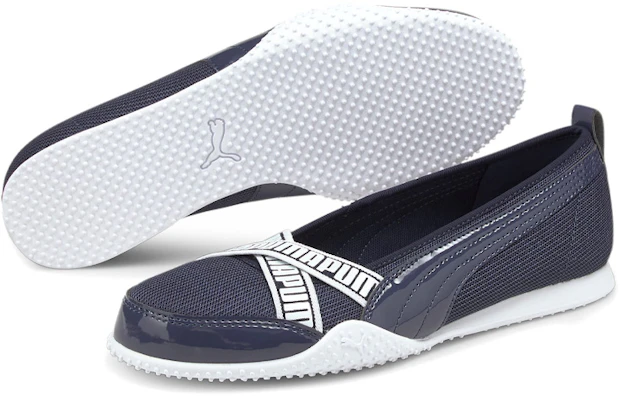 (W) Puma Bella Ballerina ''Trendy Veelzijdige Casual Slip-On Blauw'' 380666-02 Lookbook (W) Puma Bella Ballerina ''Trendy Veelzijdige Casual Slip-On Blauw'' 380666-02