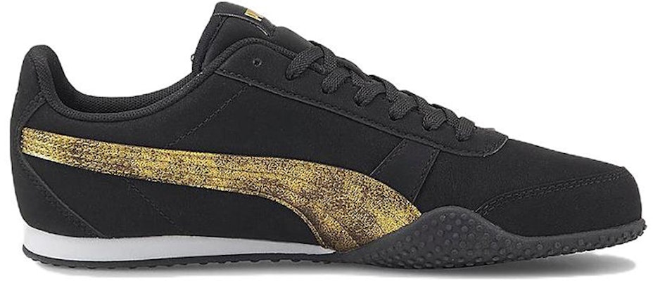 (Women) Puma Bella Raw Metallic 'Black Metallic Gold' 383848-02 Order (Women) Puma Bella Raw Metallic 'Black Metallic Gold' 383848-02