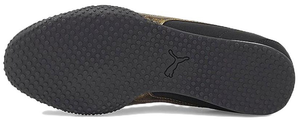 (Women) Puma Bella Raw Metallic 'Black Metallic Gold' 383848-02 Purchase (Women) Puma Bella Raw Metallic 'Black Metallic Gold' 383848-02