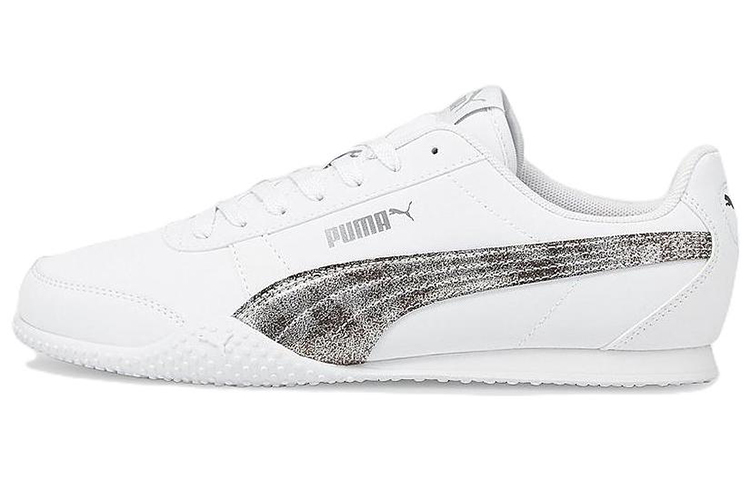 (Women) Puma Bella Raw Metallic 'White Aged Silver'  383848-01