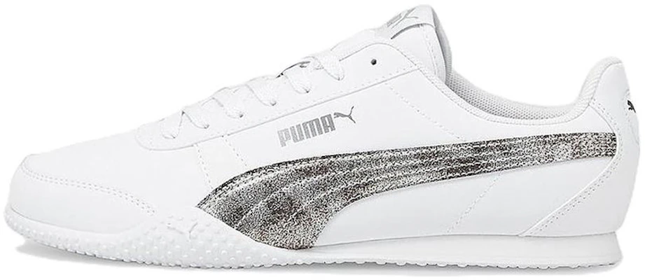 (W) Puma Bella Raw Métallique ''Blanc Argent Vieilli'' 383848-01 Buy (W) Puma Bella Raw Métallique ''Blanc Argent Vieilli'' 383848-01