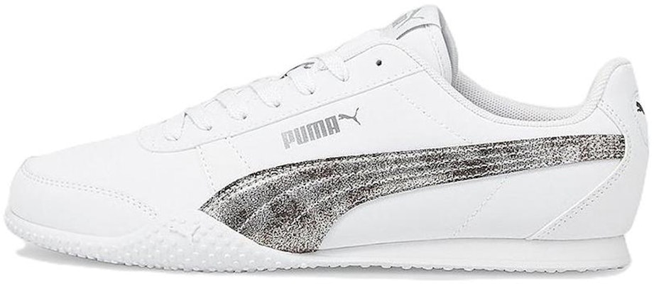(Women) Puma Bella Raw Metallic 'White Aged Silver' 383848-01 Buy (Women) Puma Bella Raw Metallic 'White Aged Silver' 383848-01