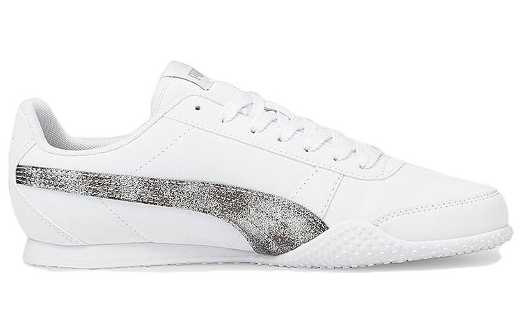 Order (W) Puma Bella Raw Métallique ''Blanc Argent Vieilli'' 383848-01