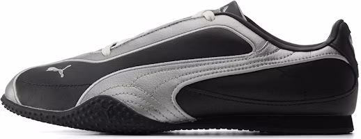 (Women) PUMA Bella V2 Leather China Exclusive Casual Shoes Silver Black Retro Style 404043-01 (Women) PUMA Bella V2 Leather China Exclusive Casual Shoes Silver Black Retro Style 404043-01