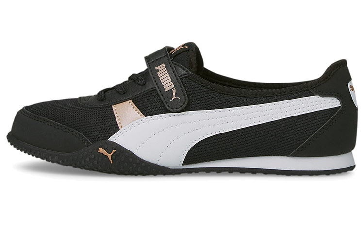 (Women) Puma Bella V Low 'Black White Velcro' 382236-03