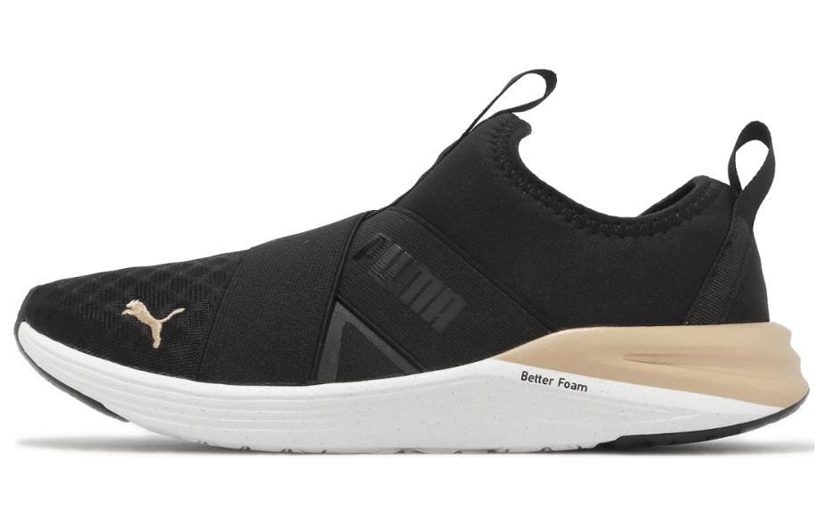 (Women) Puma Better Foam Prowl Slip-On 'Black Gold' 378754-01