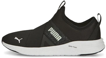 (Women) Puma Better Foam Prowl Slip Nova 'Black White' 377938-01 (Women) Puma Better Foam Prowl Slip Nova 'Black White' 377938-01