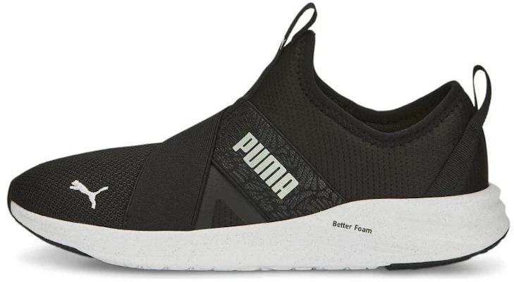 (W) Puma Better Foam Prowl Slip Nova 'Negro Blanco' 377938-01 Buy (W) Puma Better Foam Prowl Slip Nova 'Negro Blanco' 377938-01