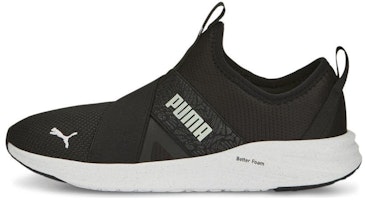 (Women) Puma Better Foam Prowl Slip Nova 'Black White' 377938-01 (Women) Puma Better Foam Prowl Slip Nova 'Black White' 377938-01