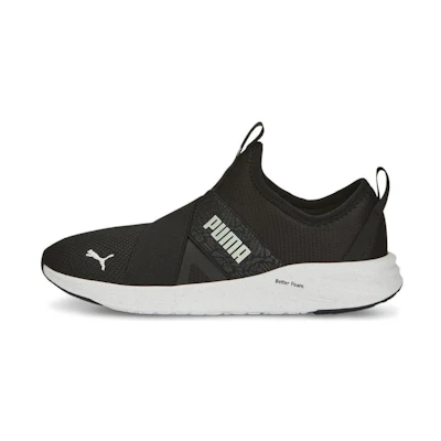 (W) Puma Better Foam Prowl Slip Nova 'Black White'