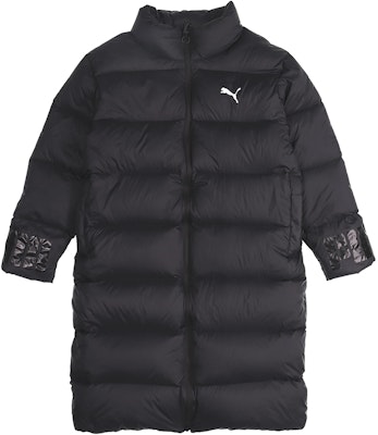 (W) Puma Chaqueta Acolchada Negra Invierno con Logo y Largo Medio 581615-01 Order (W) Puma Chaqueta Acolchada Negra Invierno con Logo y Largo Medio 581615-01