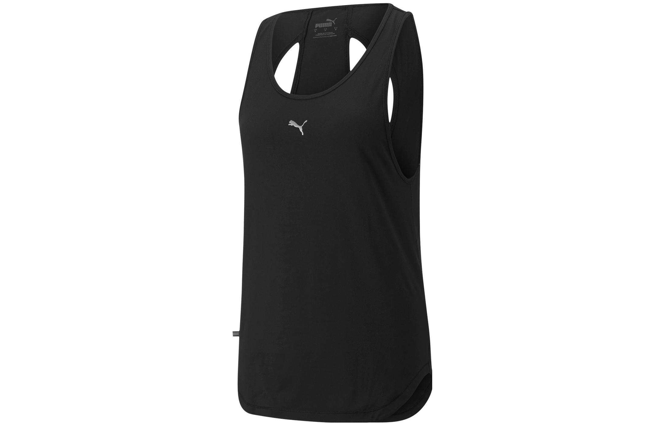 (Women) Puma Black Reflective Running Sports Vest 522781-01