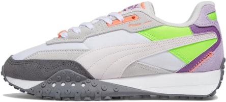(Women) Puma Blacktop Rider 'Cool Dark Grey Lime' 395461-12 (Women) Puma Blacktop Rider 'Cool Dark Grey Lime' 395461-12