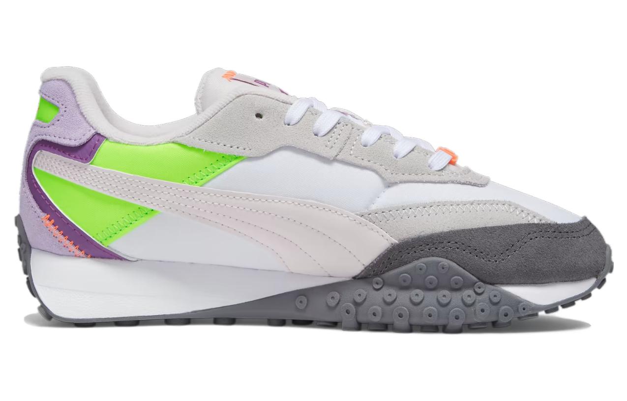 Order (W) 푸마 블랙탑 라이더 '쿨 그레이 라임' 395461-12