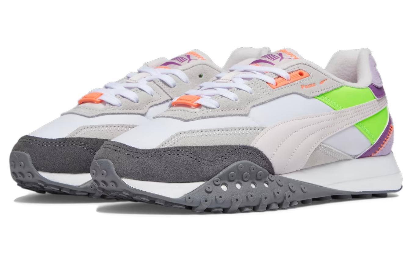 Lookbook (W) 푸마 블랙탑 라이더 '쿨 그레이 라임' 395461-12