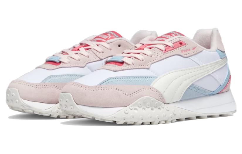 Lookbook (W) 푸마 블랙탑 라이더 "프로스티 핑크 라이트 블루" 395461-11