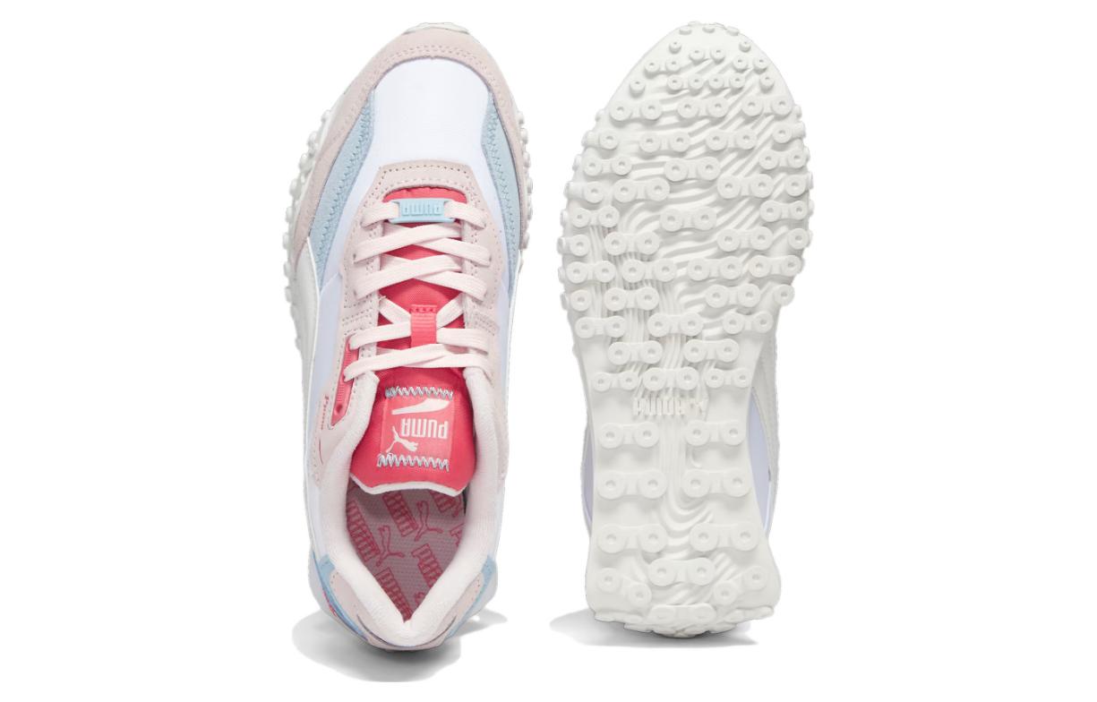 Shop (W) 푸마 블랙탑 라이더 "프로스티 핑크 라이트 블루" 395461-11