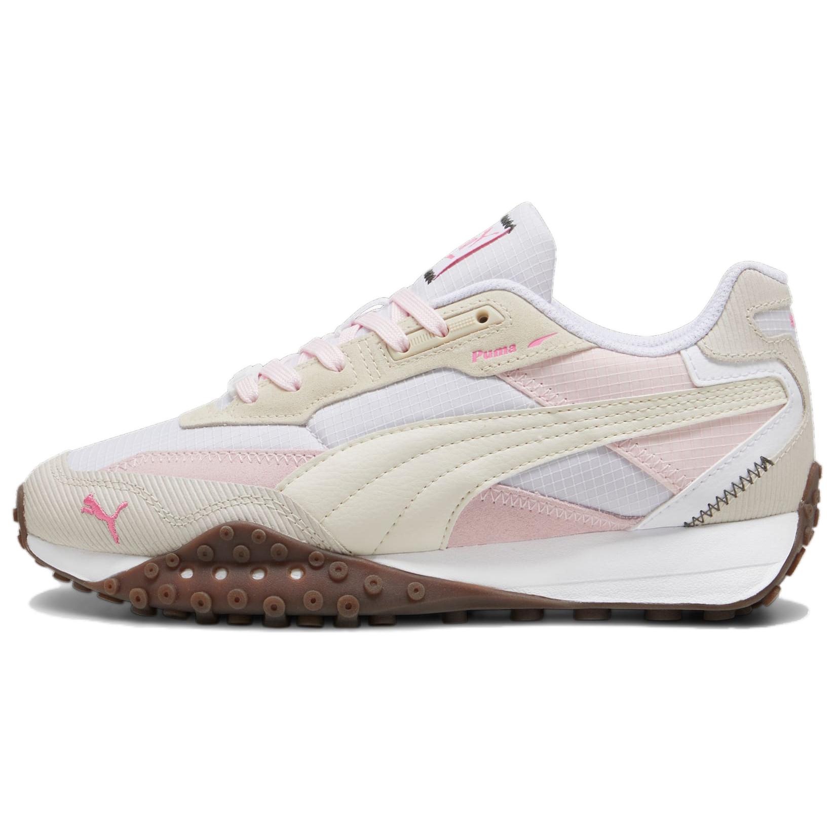 Buy 彪馬 Blktop Rider 多色 舒適百搭 減震耐磨 低幫 生活休閒鞋 女款 白粉