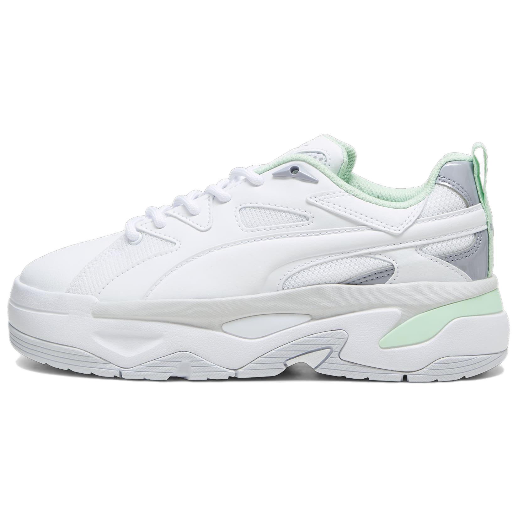 (Women) Puma Blaster Low 'White Green' 396096-01