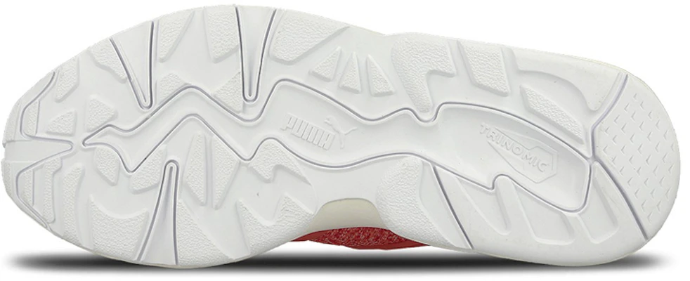 (Women) Puma Blaze Cage Evoknit Low Top Red/ 'White' 364113-03 Details for (Women) Puma Blaze Cage Evoknit Low Top Red/ 'White' 364113-03