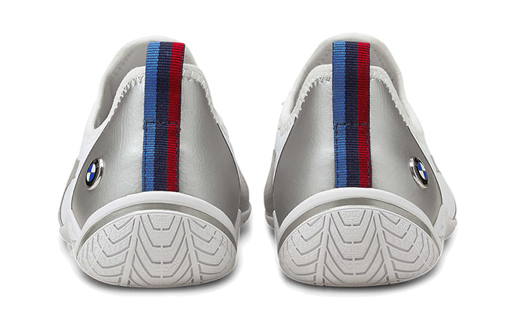 Shop (W) Puma BMW M Motorsport Ridge Cat Lage Hardloop Schoenen Wit/Grijs 306636-02