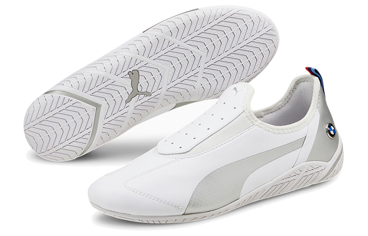 Purchase (W) Puma BMW M Motorsport Ridge Cat Lage Hardloop Schoenen Wit/Grijs 306636-02