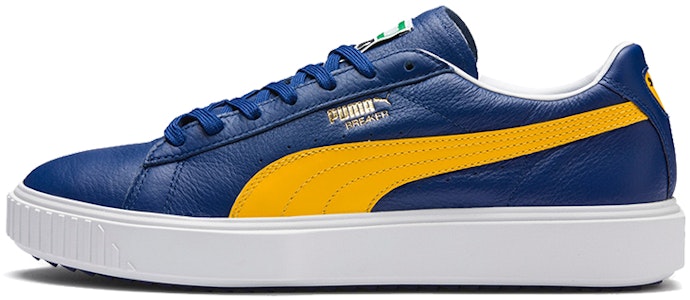 Puma Breaker Leather 'Biru Putih Kuning' 366078-04 Buy Puma Breaker Leather 'Biru Putih Kuning' 366078-04