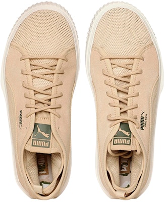 Puma Breaker 網孔迷彩 女款 卡其色 休閒板鞋 Lookbook Puma Breaker 網孔迷彩 女款 卡其色 休閒板鞋