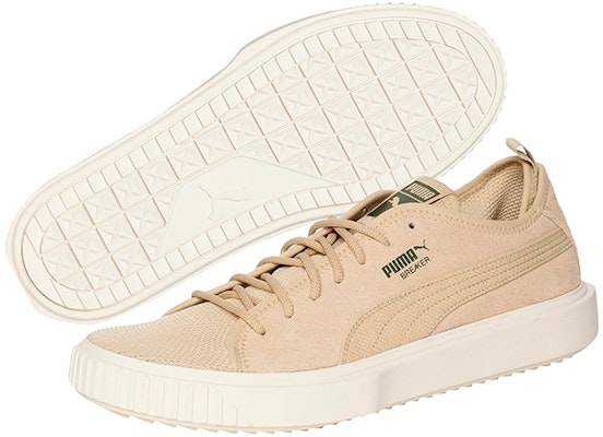 Puma Breaker 網孔迷彩 女款 卡其色 休閒板鞋 Purchase Puma Breaker 網孔迷彩 女款 卡其色 休閒板鞋