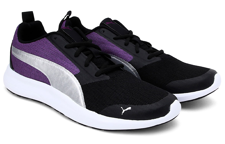 Lookbook (W) 푸마 브레이크아웃 IDP 블랙/퍼플 372984-01