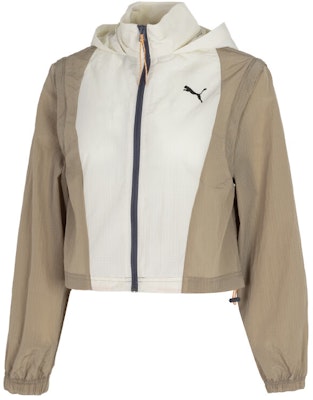 (W) 푸마 브라운 투웨이 컬러블록 후드 캐주얼 자켓 628979-87 Buy (W) 푸마 브라운 투웨이 컬러블록 후드 캐주얼 자켓 628979-87