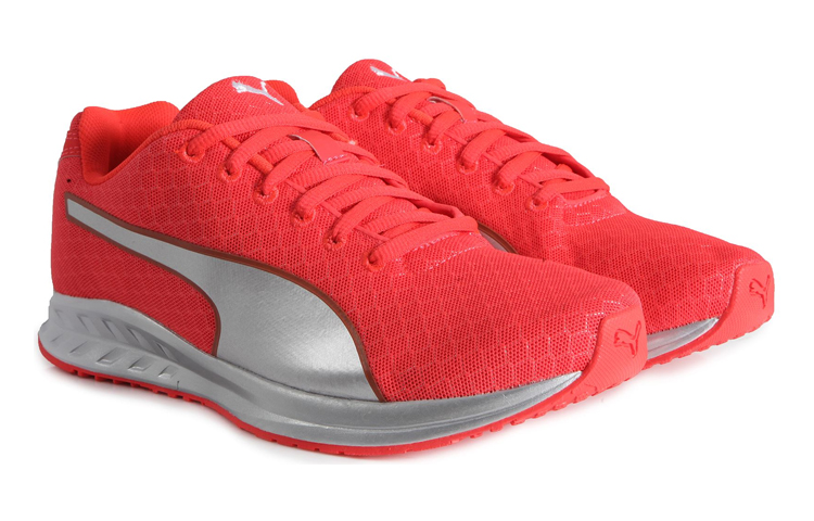 Shop (W) プーマ バースト メタル "レッドシルバー" 189042-01