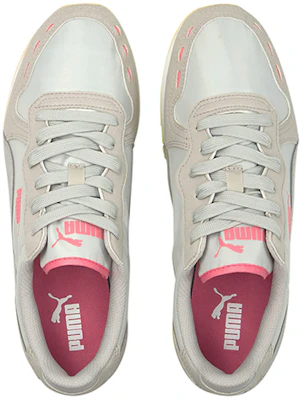 PUMA Cabana Run 低幫 跑步鞋 女款 灰粉 Lookbook PUMA Cabana Run 低幫 跑步鞋 女款 灰粉